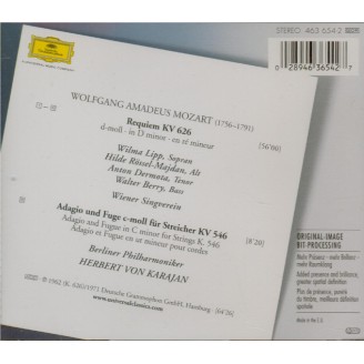 MOZART - Karajan - Requiem pour solistes, chur et orchestre en ré mineu